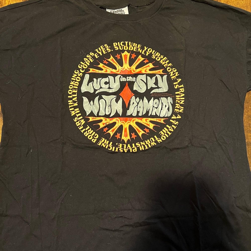 Lennon & McCartney designed long sleeve tee shirt